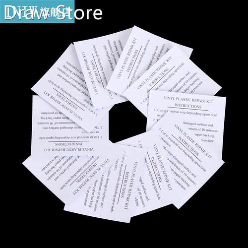 10pcs Pool Float Air Bed Patches Patch Glue Adhesive Swimmin