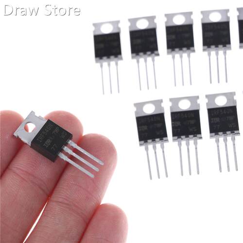 10PCS Black IRF540N TO-220 IRF540NPBF TO220 IRF540 New And
