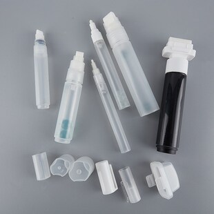 1Pcs Plastic Empty Pen Rod 3-30mm Barrels Tube Graffiti Pen