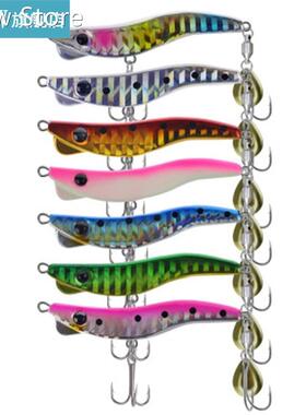 1PC 13/19g Fishing Metal Shrimp VIB Fishing Lure Spinnerbait