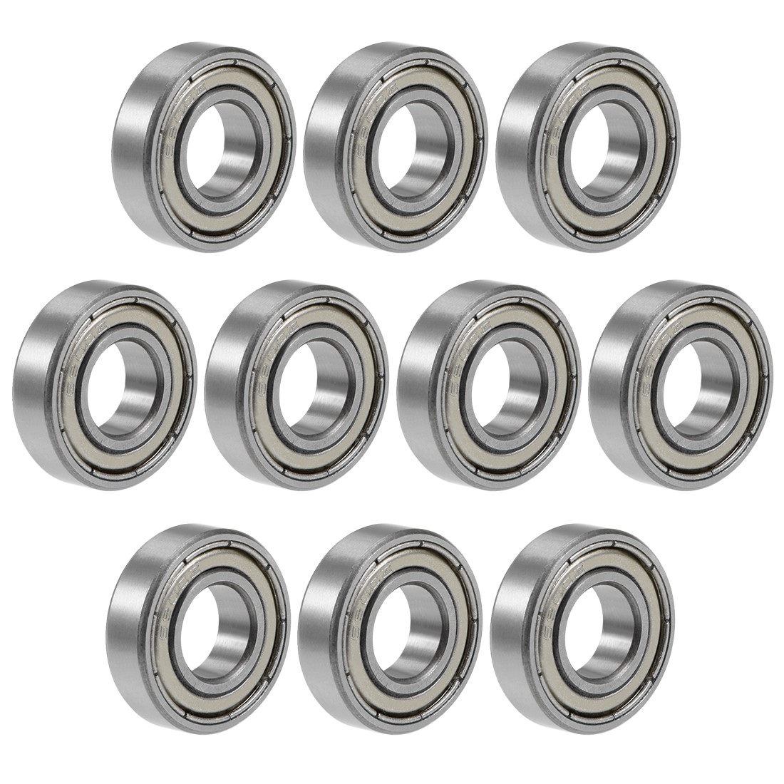 Deep Groove Ball Bearing 10x22x6mm Double Shielded Chrome Be