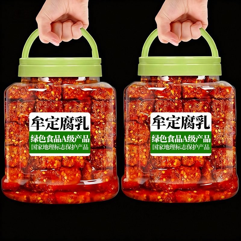 香辣牟定豆腐乳拌饭即食下饭菜