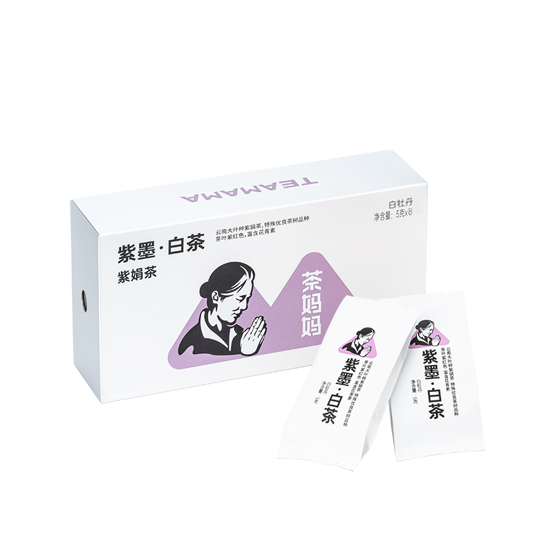 茶妈妈紫墨白茶·高山紫娟白牡丹
