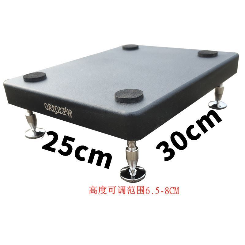 低音炮底座减震脚钉落地移动万向轮托盘专业音箱加大书架音响专用