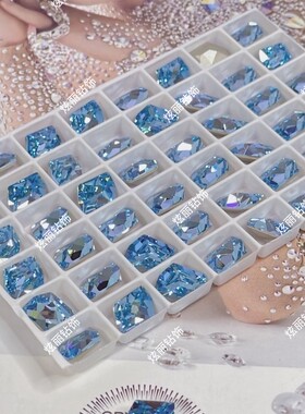 绝版正品奥地利尖底4739陨石美甲