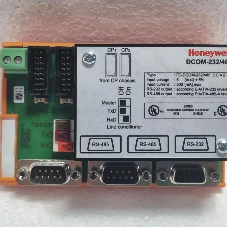 Honeywell霍尼韦尔 FC-DCOM-232/485 接口模块 原装全新