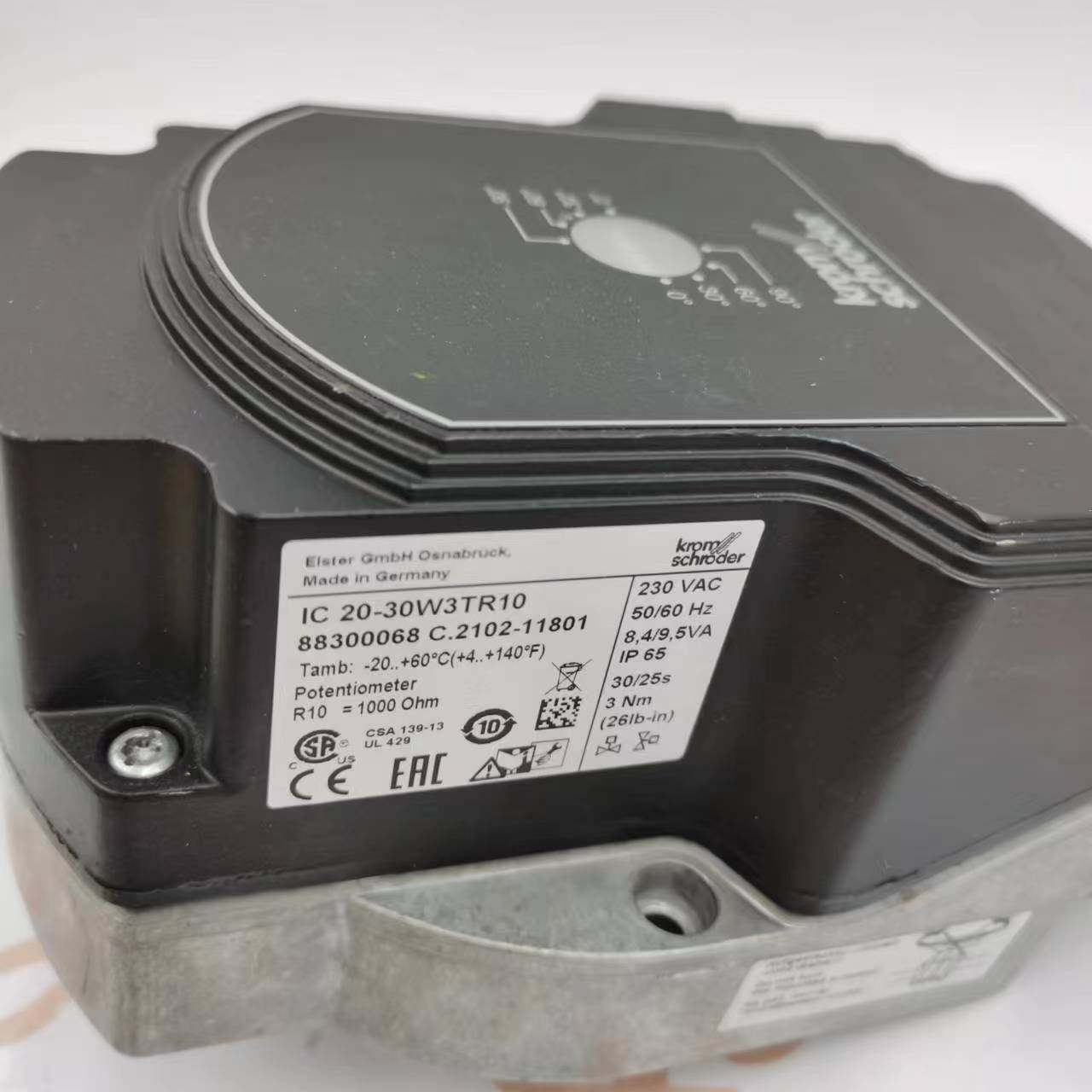 德国krom霍科德执行器IC 20-30W3TR10现货原装全新质保一年