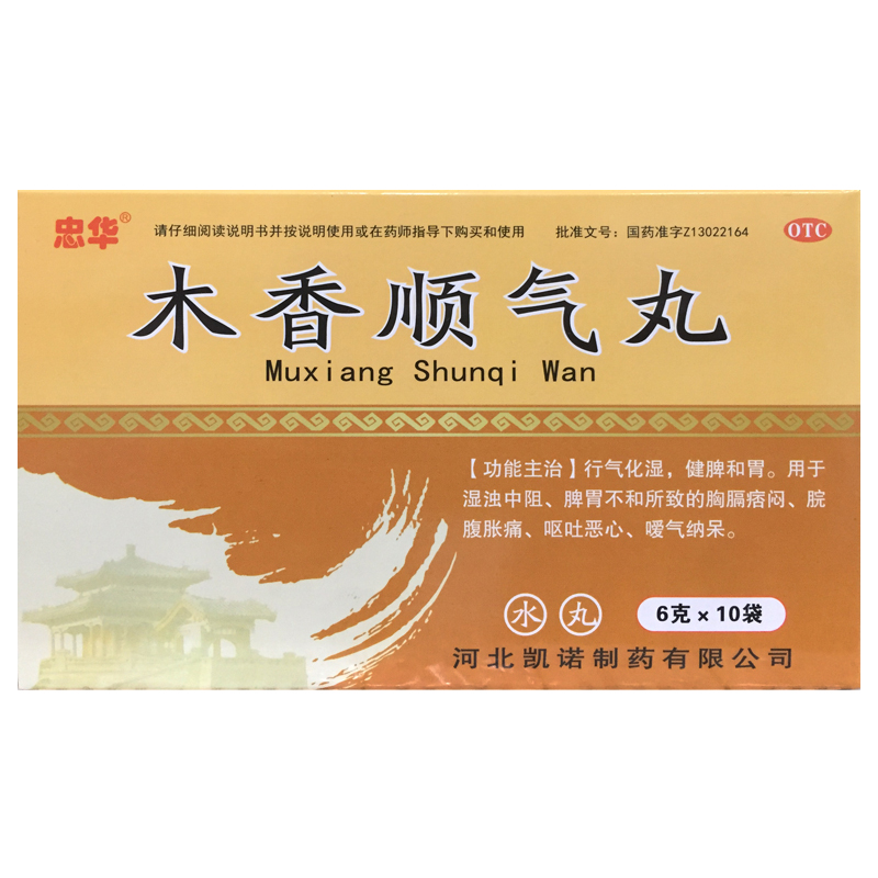 行气化湿健脾和胃胃脘腹胀恶心呕吐