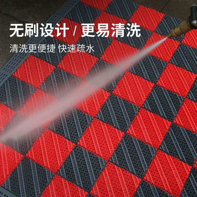 室外防滑地垫门口进门刮泥脚垫商用入户门垫酒店防尘塑料防水地毯