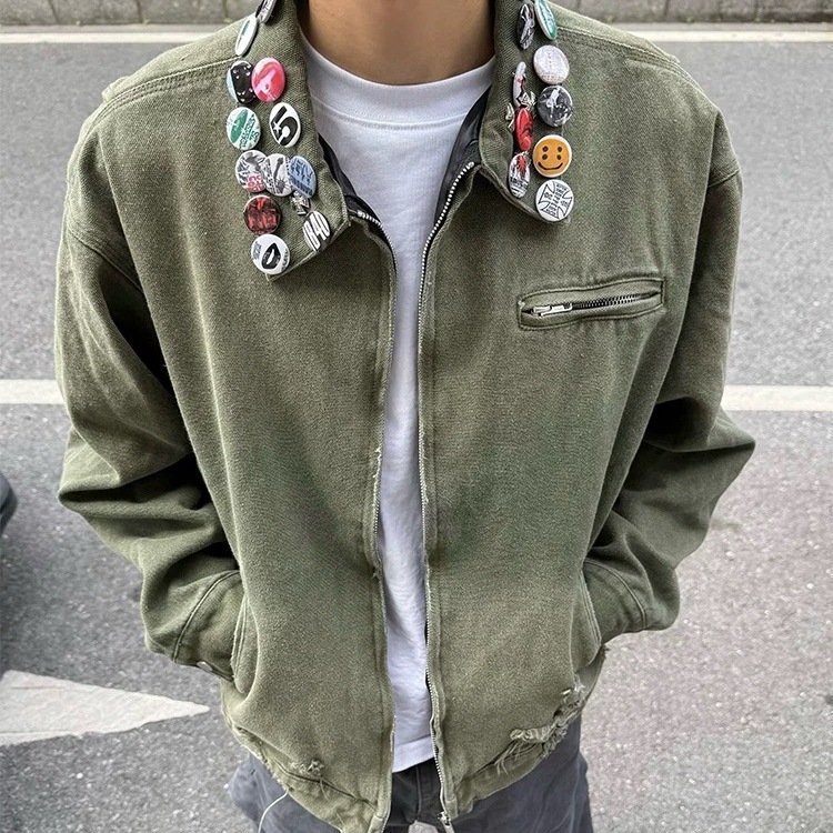 提升吸引力魔力水洗外套