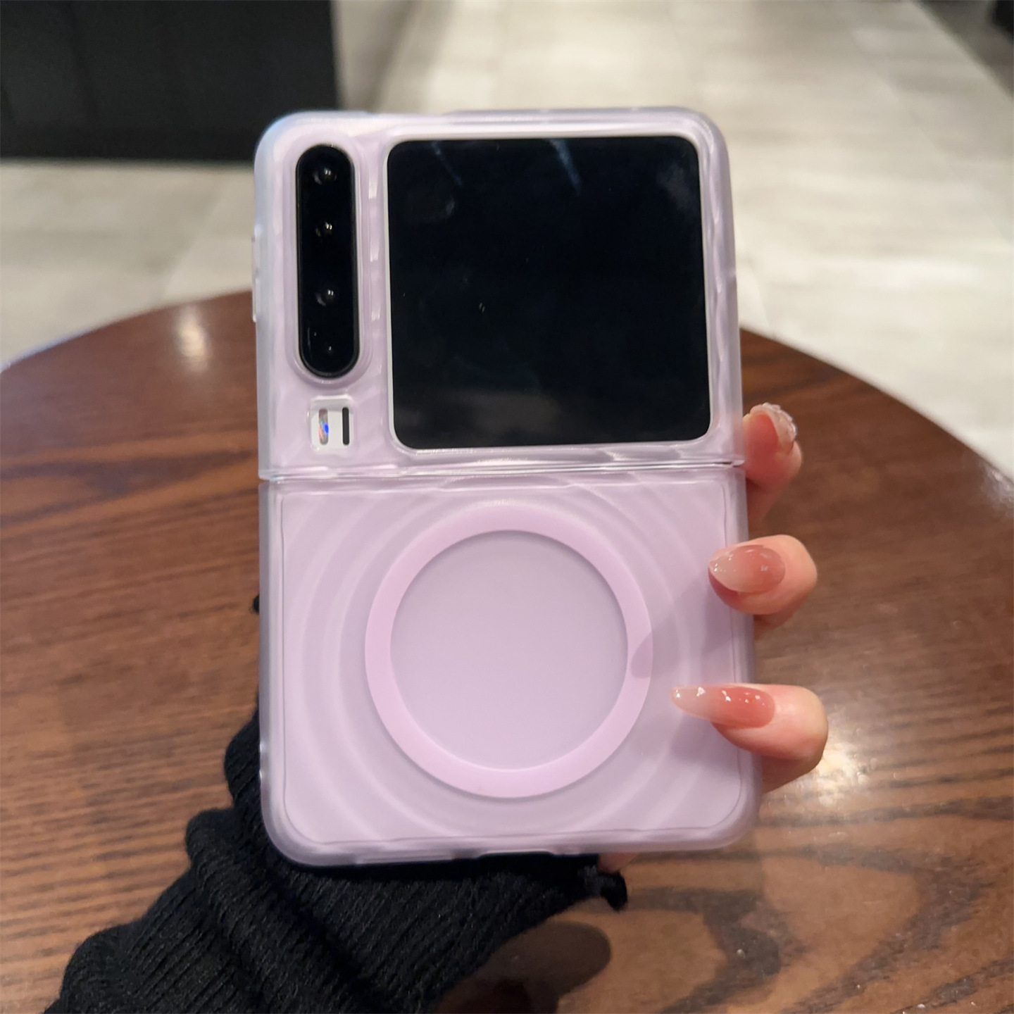 华为pocket2手机壳磁吸