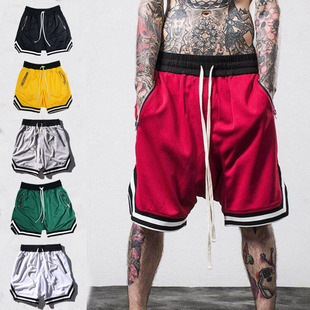 Mesh Sports Basketball Shorts for Men 休闲网眼运动篮球短裤男