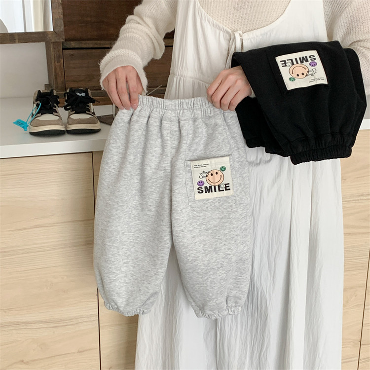 儿童裤子男童运动裤2025新款秋季中小童长裤男女宝宝休闲卫裤潮酷