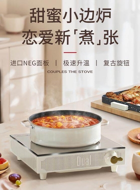 DUAL DIK65Dual/帝而新款电磁炉家用小型高炉端户外火锅迷你多功