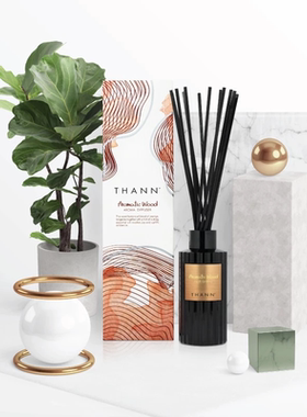 专柜新日期！Thann庭润藤条散香器精油香薰150ml家用好物室内留香