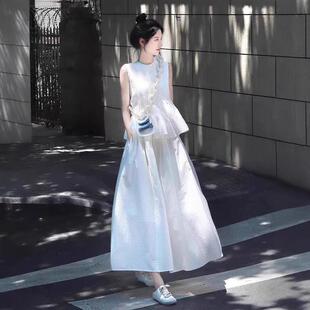 2026超火夏装一整套气质女神范高端富家千金感独特漂亮绝美套装裙