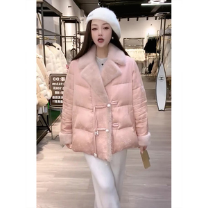 新中式棉服女款冬季今年流行的爆款时尚洋气高级感超好看盘扣外套