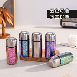 胶囊燕窝钛杯 女士车载迷你保温杯便携小巧150ml口袋杯纯钛