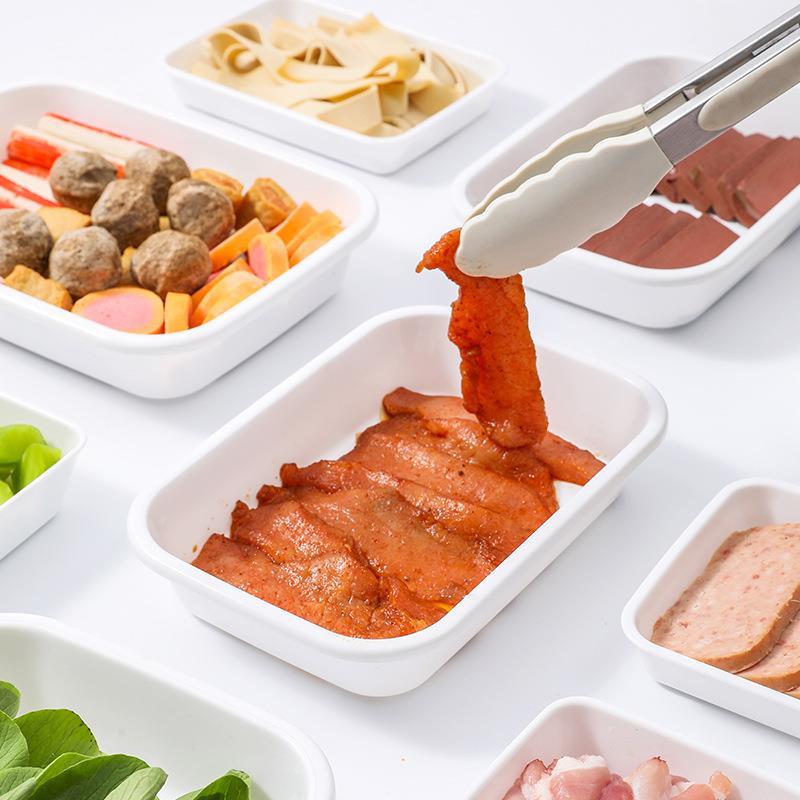 火锅备菜盘网红配菜神器厨房家用料理盘日式备餐盘塑料分餐托盘子