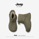 加绒加厚男童大棉鞋 Jeep儿童雪地靴冬季 新款 防水防滑保暖男孩棉靴