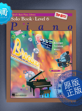 Alfred基础钢琴图书馆 独奏金曲 6 Alfred 00-19659