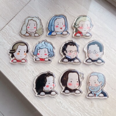 音乐家大头冰箱贴ClassicStar