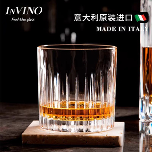 InVINO水晶玻璃威士忌酒杯子玻璃杯洋酒杯轻奢高档套装家用