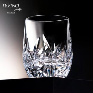 【免费刻字】davinci意大利进口威士忌酒杯家用水晶酒杯酒樽套装