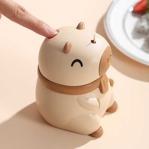 卡皮巴拉牙签盒-萌趣可爱又好用