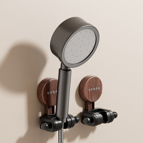 吸盘花洒支架家用花洒固定神器免打孔喷头儿童可移动调节免钉架