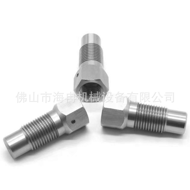 海冉配件安全阀转接头 国产超高压水射流切割泄压阀转接器