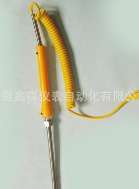 小手柄手持式热电偶 k型铠装热电偶 wrnk-187铝厂zswrnk-18a