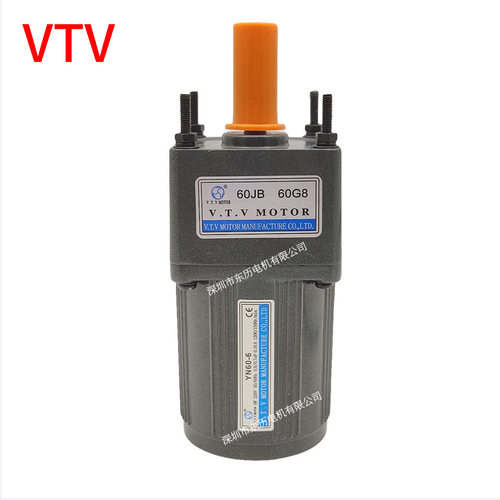 微特微电机YN60-6减速机60JB60G8马达V.T.V MOTOR齿箱单相220V
