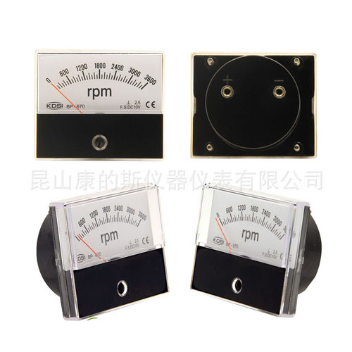 CE认证转速表BP-670 DC10V3600RPM主轴转速表 DC10V转速表