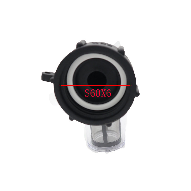 吨桶阀门开关配件吨桶接头ibc过滤器弯头带阀花园s60x6mm