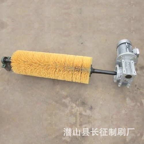 电动滚刷清扫器皮带清扫器毛刷辊除尘清洗输送带清洗器去尘毛刷