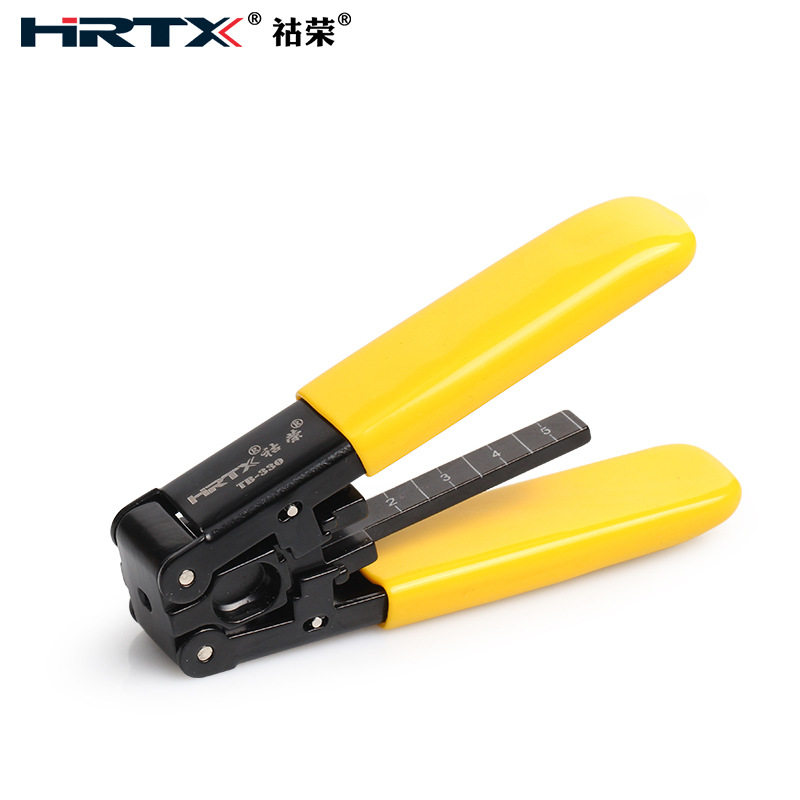 HRTX冷接工具包ftth工具箱皮线光缆套装光功率计红光笔光纤切割刀图片