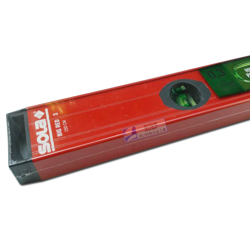 奥地利SOLA索拉进口水平尺精准超厚铝合金外壳水平尺BIGRED3系列图片