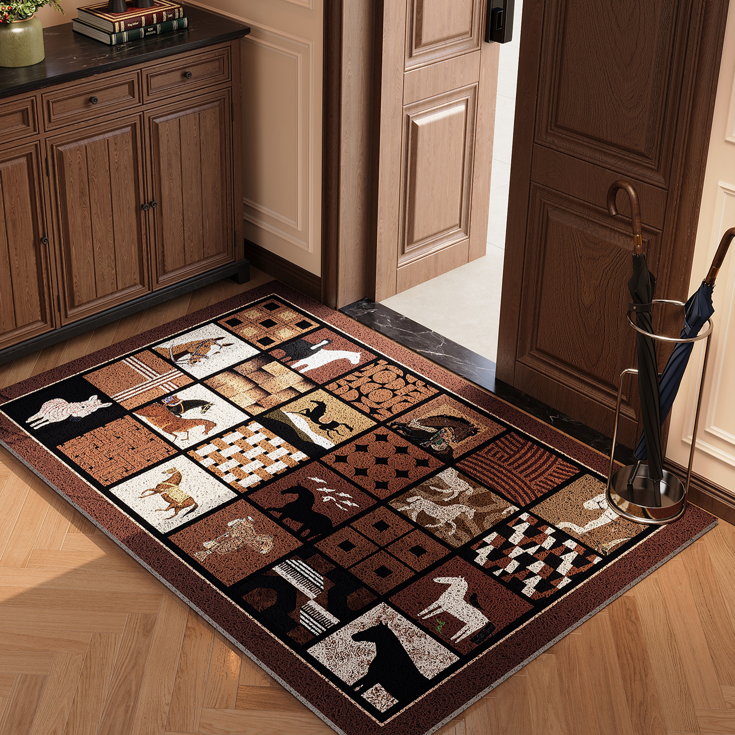 入户门地垫进门门口丝圈门垫室外