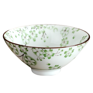 陶瓷茶杯大号青花瓷主人杯单杯家用茶盏品茗杯套装个人专用斗笠杯