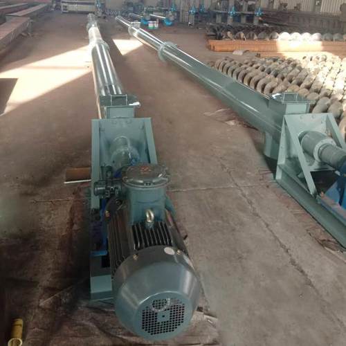 大倾角管式螺旋输送机管式蛟龙实体厂家现货供应重型