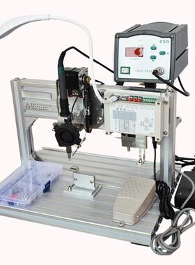 半自动焊锡机usb数据线pcb板排插线焊线机led灯端子传感器点焊机