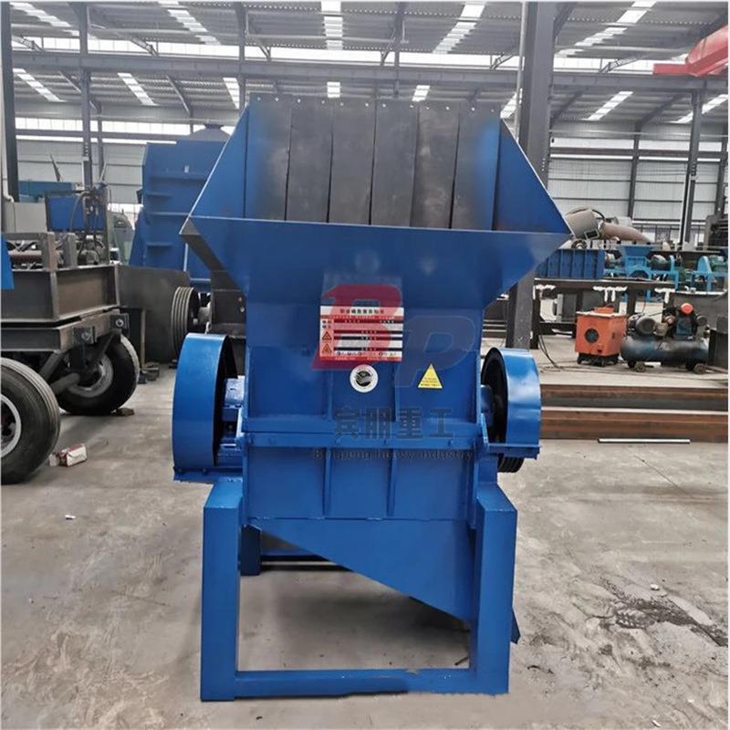 塑料花盆果筐粉碎机水电管材破碎机工业大型废旧汽车轮胎撕碎机