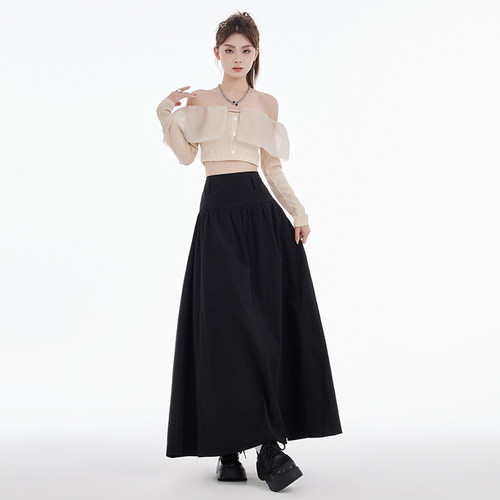KRO半身长裙A字显瘦百搭