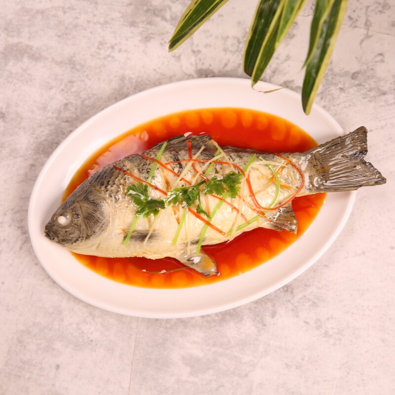 仿真菜品鱼类食物样品剁椒鱼头烤鱼糖醋鱼摆设鱼模型酸菜鱼饭店