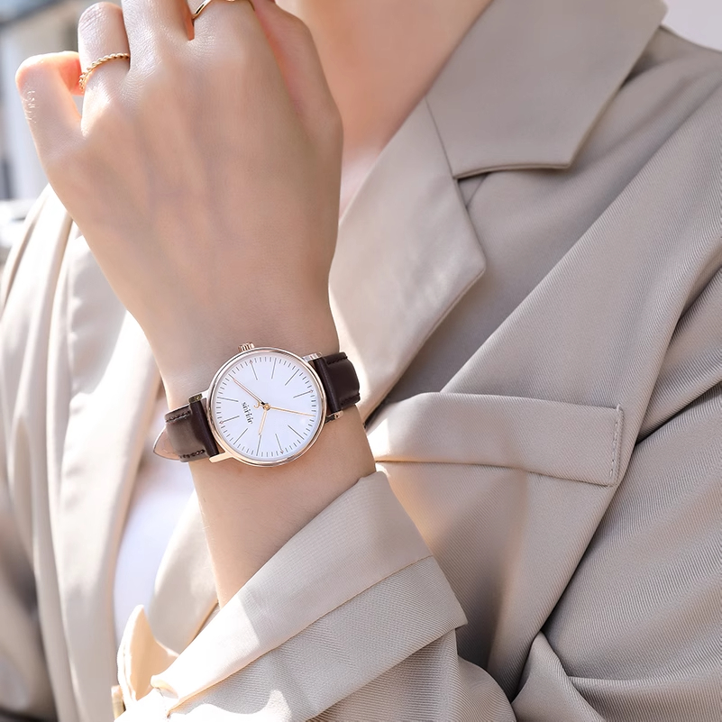 聚利时手表女士款ins简约大气