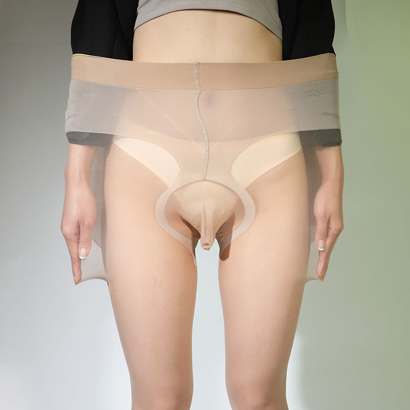 隐形丝袜男士j套连裤防勾