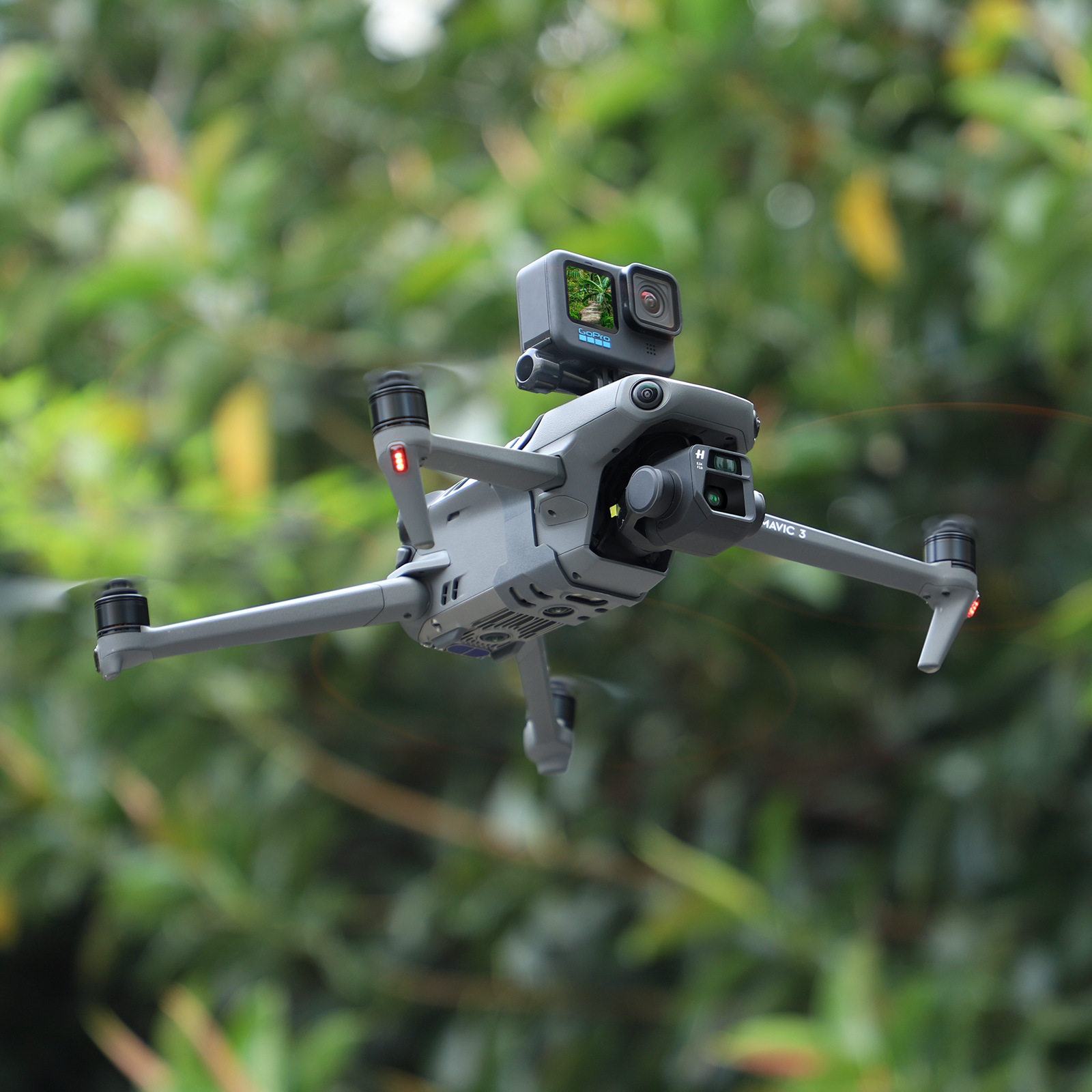 DJI MAVIC 3|PRO 드론 마운트 확장에 적합 클래식 고정 GOPRO 브래킷 서치 라이트 360 OEN RS|ACTION3 액션 카메라 브래킷 액세서리