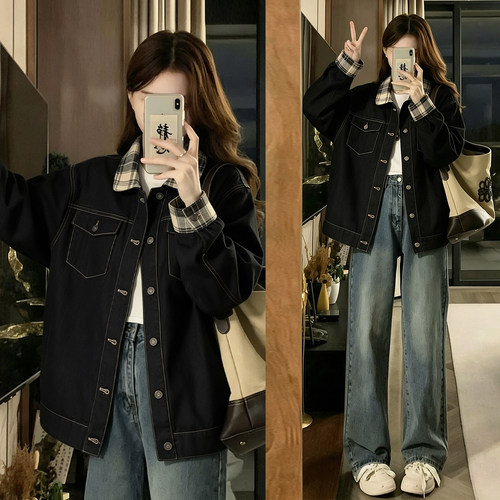 大码胖mm韩系气质减龄百搭外套女