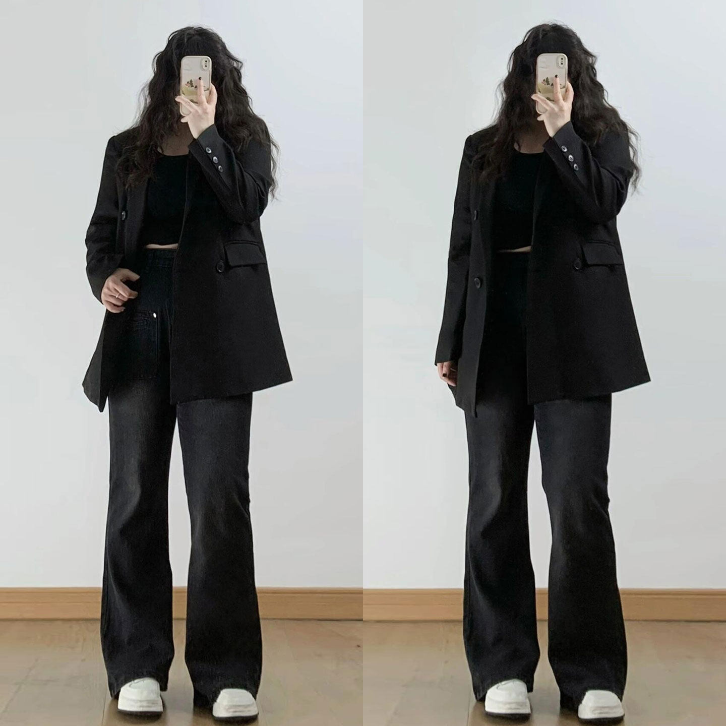 特大码女装胖mm美式辣妹风微喇牛仔裤女秋冬女裤高腰显瘦喇叭裤子,女装/女士精品,大码裤装,淘宝优惠券,粉丝福利购,淘宝优惠卷